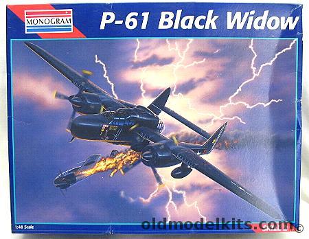 Monogram 1/48 P-61 Black Widow, 7546 plastic model kit